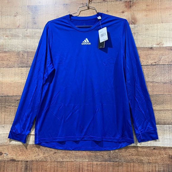 adidas Other - New With Tags Adidas “The Creator” Long Sleeve Mens Tee Royal Blue